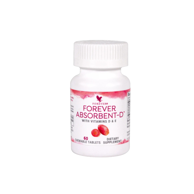 Forever Absorbent‑D™ – Vitamine D3 & E à croquer | Immunité & Os