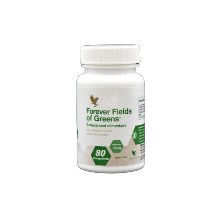 Forever Fields of Greens™ – Super‑food herbe d’orge, blé & luzerne