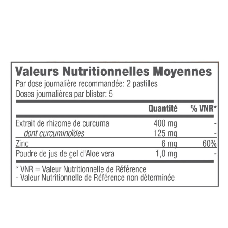 Forever AloeTurm™ – Pastilles Aloe Vera, Curcuma & Zinc pour Immunité