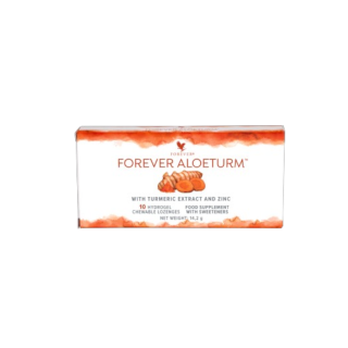 Forever AloeTurm™ – Pastilles Aloe Vera, Curcuma & Zinc pour Immunité