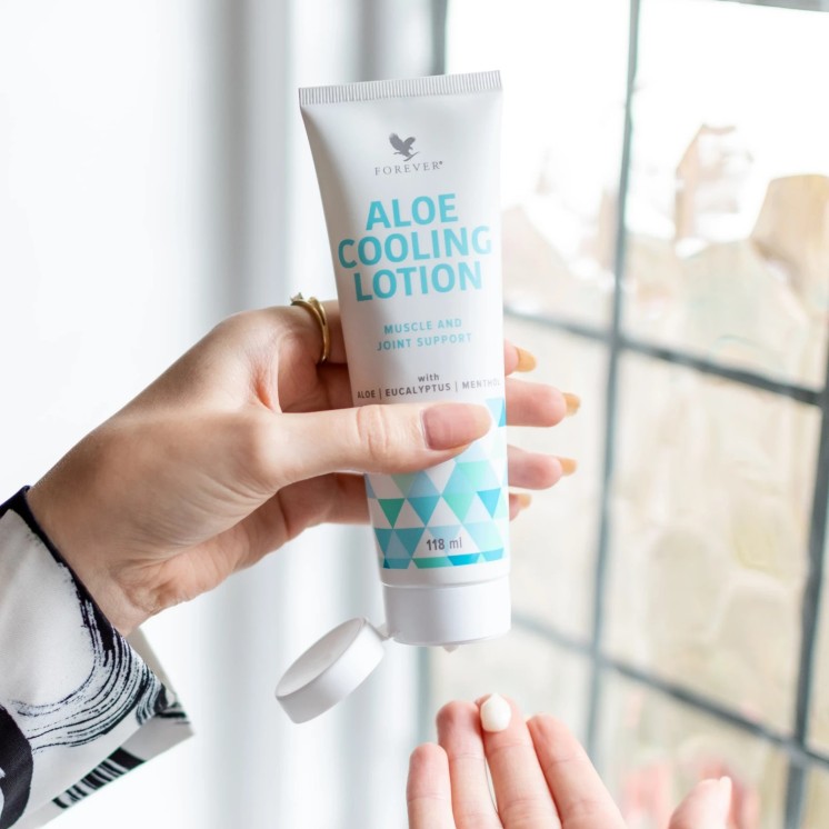 Forever Aloe Cooling Lotion™ – Lotion apaisante mentholée muscles & articulations