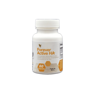 Forever Active HA™ – Acide hyaluronique bas poids, gingembre & curcuma, articulations & peau