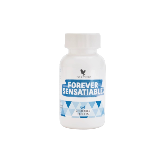 Forever Sensatiable™ – Pastilles satiété citron‑vanille, glucomannane & protéines