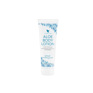 Aloe Body Lotion – Lait corporel hydratant à l’aloe vera, argan, jojoba & macadamia