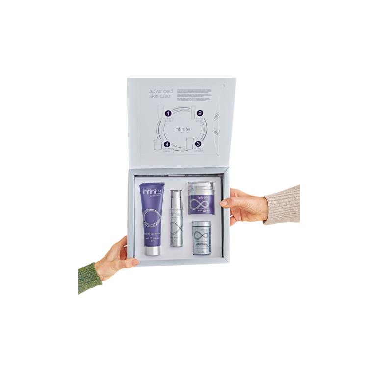 Coffret Infinite by Forever™ – Routine anti‑âge complète à base d’aloe vera & peptides