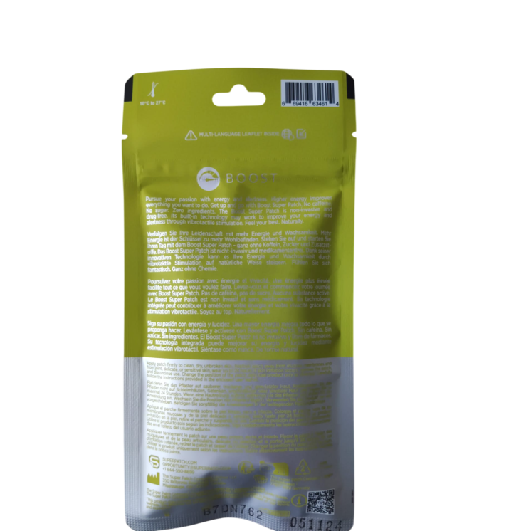 Boost Super Patch – Énergie naturelle sans caféine | SuperPatch France