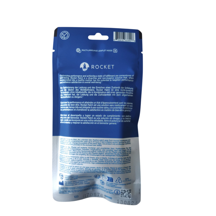 Rocket Patch – Patch performance et bien-être naturel | SuperPatch France