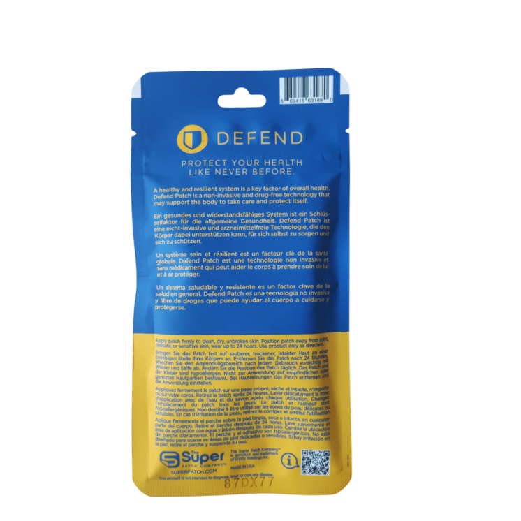Defend Patch – Renforcez votre immunité naturellement | SuperPatch