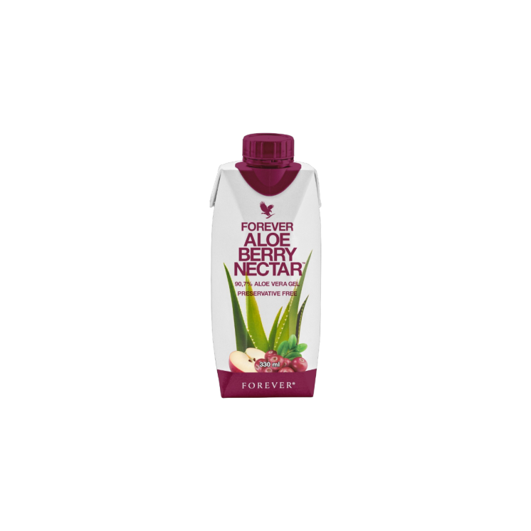 Forever Aloe Berry Nectar 330 ml × 12 – Aloe Vera & Canneberge